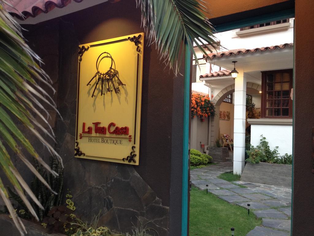 La Tua Casa Hotel Boutique Cochabamba Exterior photo